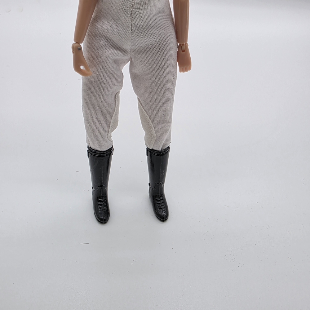 Breyer Traditional 8" Female English Rider Doll • White Show Outfit • Articulate - Picture 3 of 6